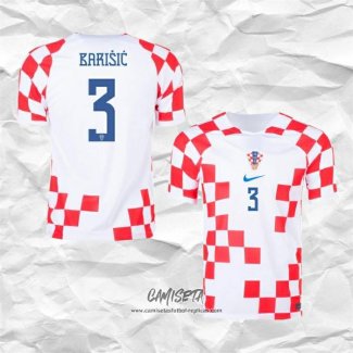 Primera Camiseta Croacia Jugador Barisic 2022