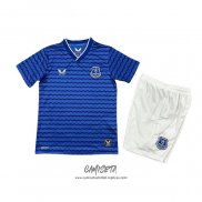 Primera Camiseta Everton 2025-2026 Nino