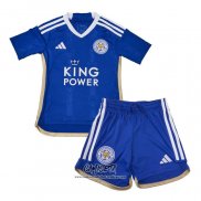 Primera Camiseta Leicester City 2023-2024 Nino