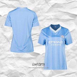 Primera Camiseta Manchester City 2023-2024 Mujer