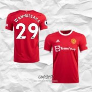 Primera Camiseta Manchester United Jugador Wan-Bissaka 2021-2022