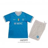 Primera Camiseta Napoli 2025-2026 Nino