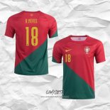 Primera Camiseta Portugal Jugador R.Neves 2022