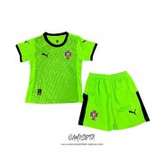 Primera Camiseta Portugal Portero 2025 Nino