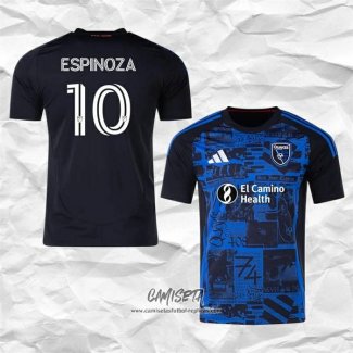 Primera Camiseta San Jose Earthquakes Jugador 2025 Cristian Espinoza
