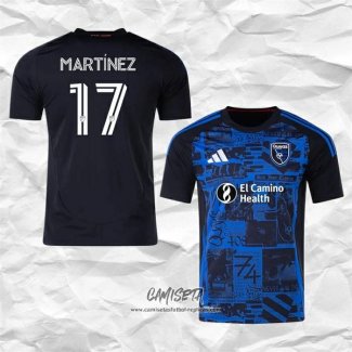Primera Camiseta San Jose Earthquakes Jugador Martinez 2025 Josef