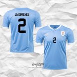Primera Camiseta Uruguay Jugador J.M.Gimenez 2022