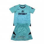 Primera Camiseta Wolves Portero 2024-2025 Nino