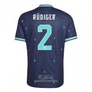 Segunda Camiseta Alemania Jugador Rudiger 2026 Antonio