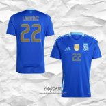 Segunda Camiseta Argentina Jugador L.Martinez 2024