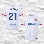Segunda Camiseta Barcelona Jugador F.De Jong 2023-2024