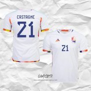 Segunda Camiseta Belgica Jugador Castagne 2022