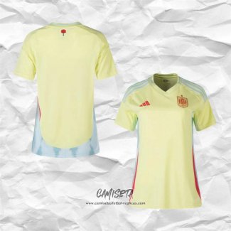 Segunda Camiseta Espana 2024 Mujer