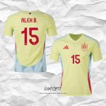 Segunda Camiseta Espana Jugador Alex B. 2024