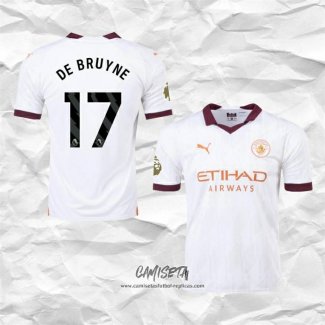 Segunda Camiseta Manchester City Jugador De Bruyne 2023-2024