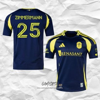 Segunda Camiseta Nashville SC Jugador Walker 2025 Zimmerman