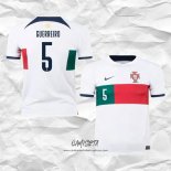 Segunda Camiseta Portugal Jugador Guerreiro 2022