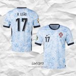 Segunda Camiseta Portugal Jugador R.Leao 2024
