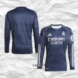 Segunda Camiseta Real Madrid 2025-2026 Manga Larga