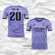 Segunda Camiseta Real Madrid Jugador Vini JR. 2022-2023