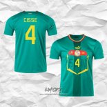 Segunda Camiseta Senegal Jugador Cisse 2022