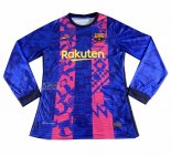 Tercera Camiseta Barcelona 2021-2022 Manga Larga
