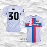 Tercera Camiseta Barcelona Jugador Gavi 2022-2023
