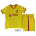 Tercera Camiseta Liverpool 2021-2022 Nino