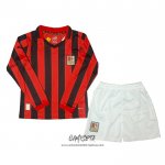 Camiseta AC Milan 125 Aniversario 2024 Nino Manga Larga