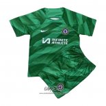 Camiseta Chelsea Portero 2023-2024 Nino Verde