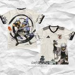 Camiseta Japon Anime 2025-2026 Blanco Tailandia