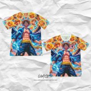 Camiseta Japon Anime 2025 Azul Tailandia Naranja