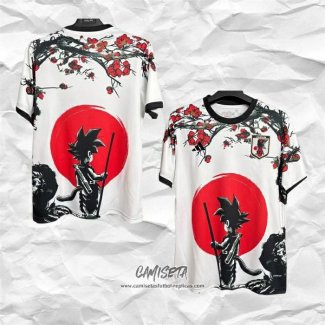 Camiseta Japon Samurai 202025-2026 Blanco Tailandia