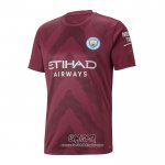 Camiseta Manchester City Portero 2022-2023 Rojo