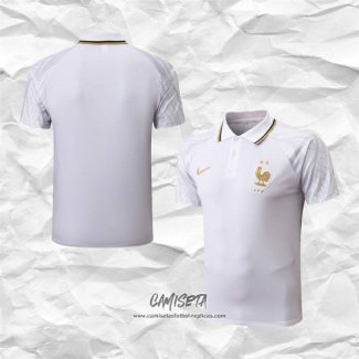 Camiseta Polo del Francia 2022-2023 Blanco