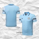 Camiseta Polo del Manchester City 2022-2023 Azul