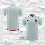 Camiseta Polo del Manchester City 2022-2023 Gris