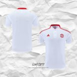 Camiseta Polo del Manchester United 2022-2023 Blanco