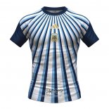 Camiseta Pre Partido del Argentina 2026 Azul Blanco