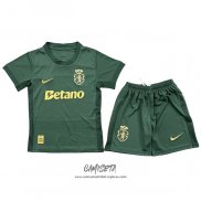 Camiseta Sporting Aniversario 2026-2027 Nino