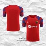 Camiseta de Entrenamiento Barcelona 2023-2024 Rojo