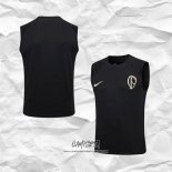 Camiseta de Entrenamiento Corinthians 2023-2024 Sin Mangas Negro