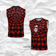 Camiseta de Entrenamiento Flamengo 2025-2026 Sin Mangas Rojo Negro