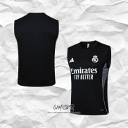 Camiseta de Entrenamiento Real Madrid 2025-2026 Sin Mangas Negro