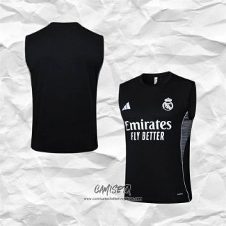 Camiseta de Entrenamiento Real Madrid 2025-2026 Sin Mangas Negro
