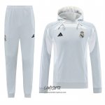 Chandal con Capucha del Real Madrid 2025 Gris