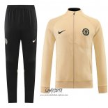 Chandal de Chaqueta del Chelsea 2022-2023 Caqui