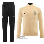 Chandal de Chaqueta del Chelsea 2022-2023 Caqui