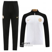 Chandal de Chaqueta del Chelsea 2023-2024 Blanco