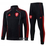Chandal de Chaqueta del Liverpool 2025-2026 Nino Negro